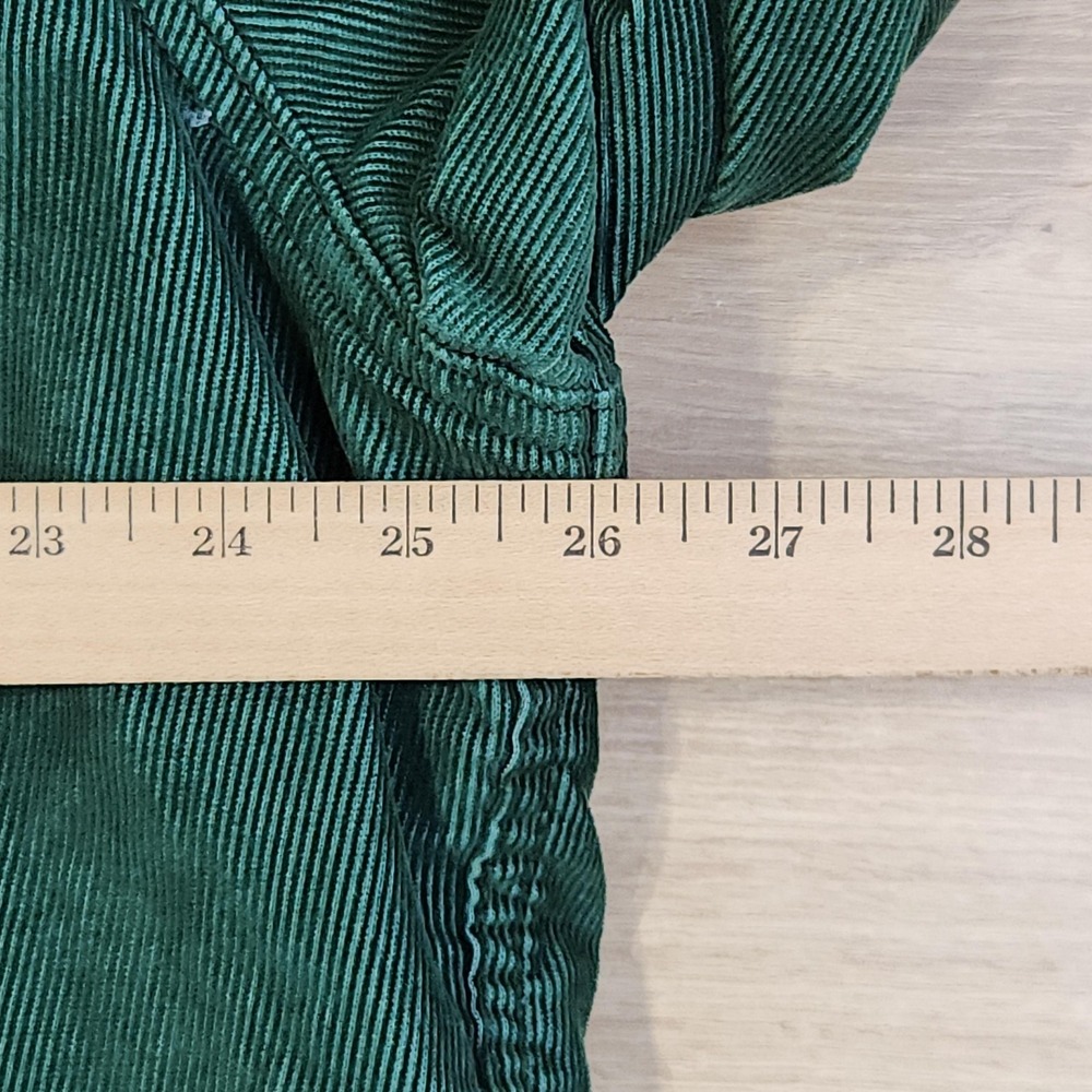 Levis Jacket Mens XL Green Corduroy Sherpa Lined Bomber Insulated Workwear - Picture 5 of 8